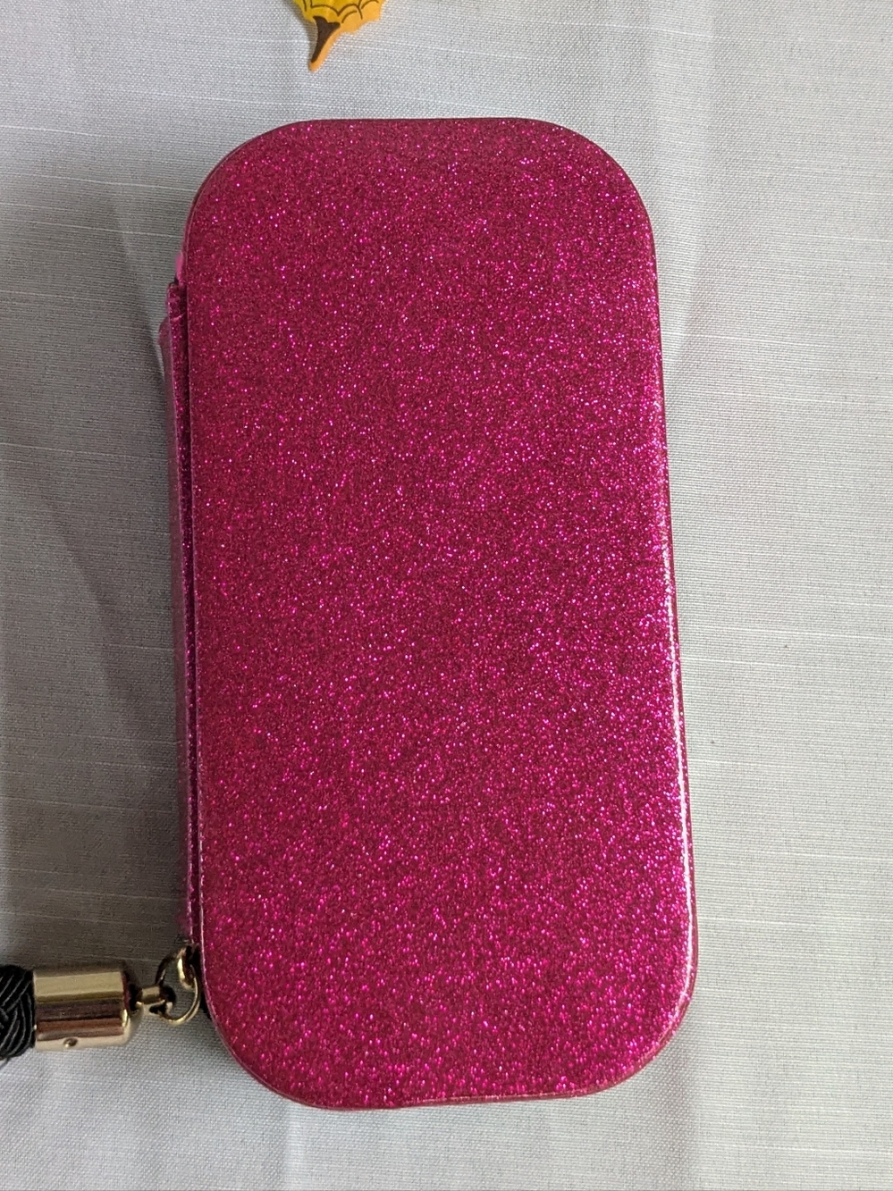 Marc Jacobs Pink and Black Leopard Print Wristlet with Tassel - Picture 8 of 9